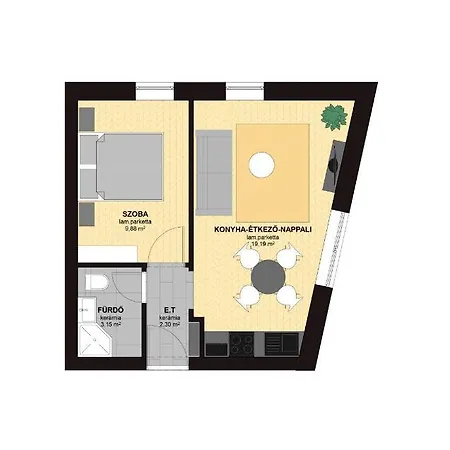 Dotis Apartman Tata Exterior photo